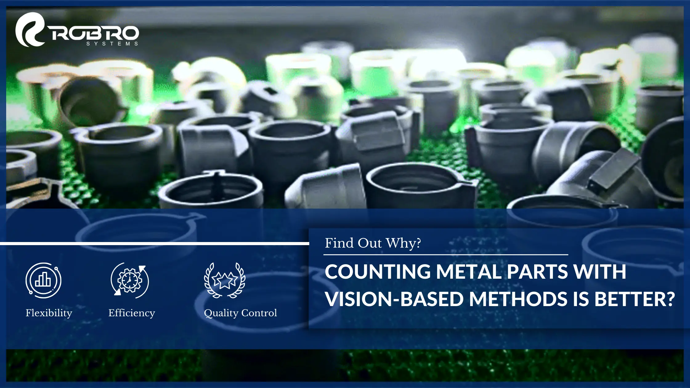 Why counting metal parts with vision-based methods is better than weight-based methods?